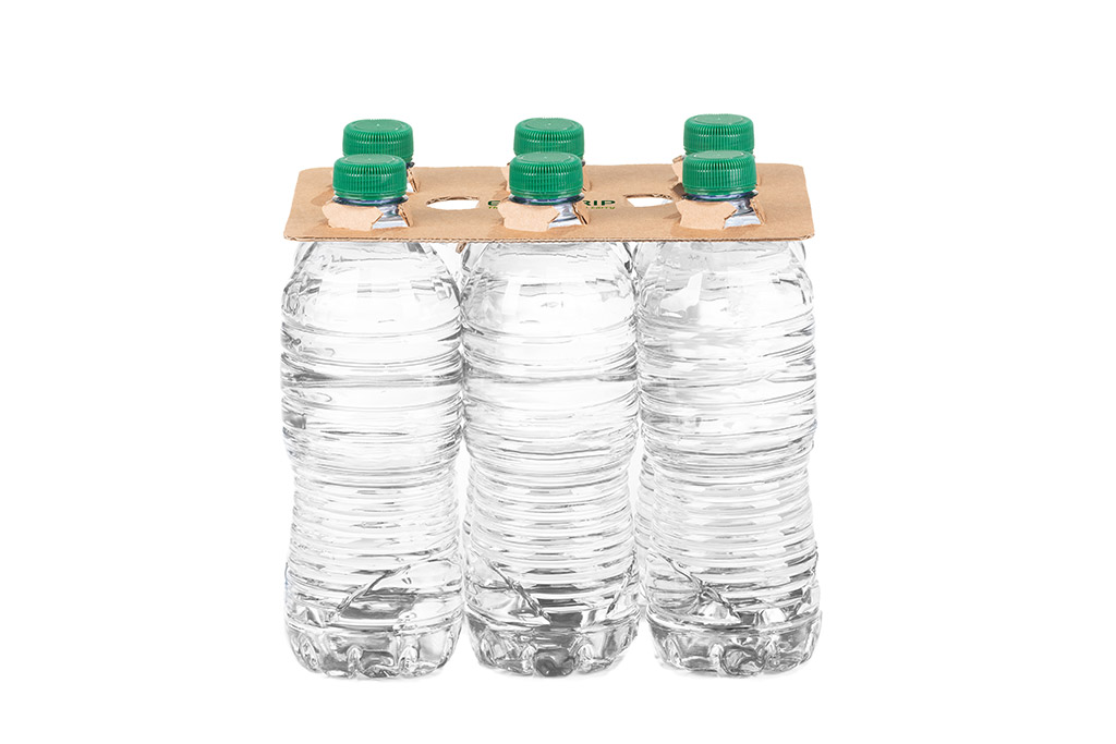 Fiber-based bottle shrink-wrap is now available from DS Smith and Krones